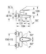 ⁦خلاط دش كروم جروهي ألماني⁩ - الصورة ⁦2⁩
