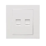 ⁦فيش كمبيوتر ثنائي لون ابيض ساده توفل⁩ - الصورة ⁦3⁩