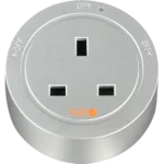 راس فيش مجرى ثلاثي دائري لون فضي 13 امبير توفل