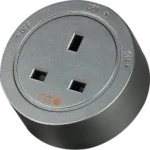 راس فيش مسار كهربائي ثلاثي دائري لون جرافيت 13 امبير توفل