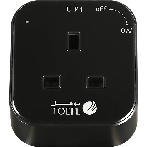 7761-راس-فيش-مجرى-مربع-اسود-13-امبير-توفل-1-500x500h راس فيش مجرى ثلاثي مربع لون اسود حجري 13 امبير توفل - الصورة 1