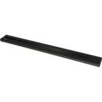 ⁦مجرى لطش ظاهر متعدد الافياش القابلة للإضافة والإزالة لون اسود حجري 80 سم توفل⁩ - الصورة ⁦2⁩