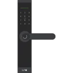 ⁦قفل باب الكتروني ذكي عن بعد مع (بصمة أصابع + لوحة كلمة مرور + كرت ) توفل ضمان 5 سنوات⁩ - الصورة ⁦2⁩