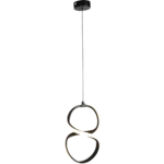 ⁦علاقي مودرن اسود لون الانارة 3 اضاءات 12 واط⁩ - الصورة ⁦4⁩