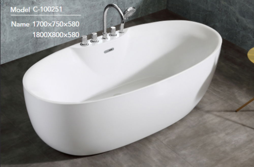 81f7bf26-e8f1-4ded-b5a0-c5734f7073bc-1000x657 مغطس كلاسك لون ابيض مقاس 170*75 ارتفاع 580 بضمان عشر سنوات - الصورة 1