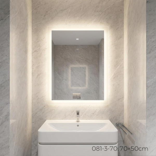 مرايا جدارية دائرية مقاس 50*70