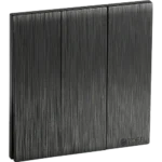 مفتاح ثلاثي دركسون 9 مسمار لون اسود بيانو بلاتيني