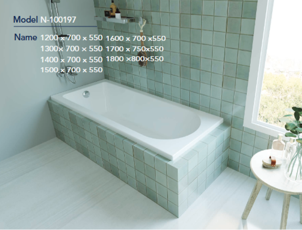 8eb226dd-d038-4f42-93d7-4e6c05eb551c-1000x762 مغطس كلاسك لون ابيض مقاس 120*70 ارتفاع 550 بضمان عشر سنوات - الصورة 1