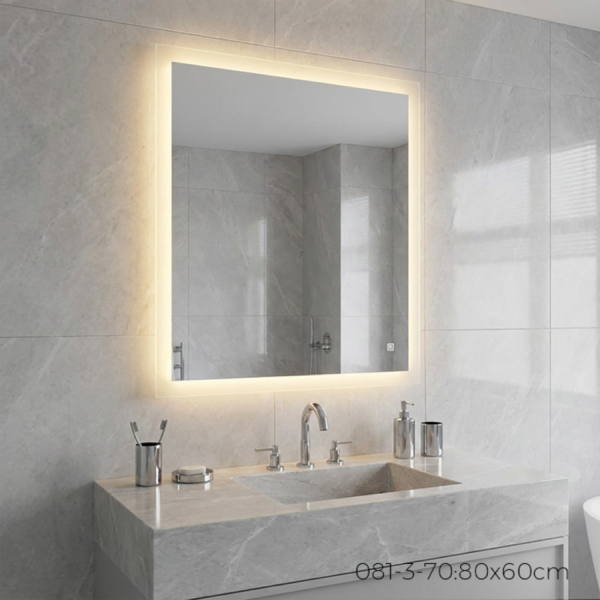 مرايا جدارية دائرية مقاس60*80