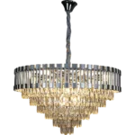 نجف مودرن فضي E14*15L مقاس 80 سم