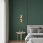 نجف مودرن زيتي لون الانارة 3 اضاءات 5 واط