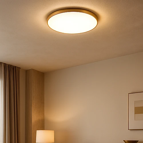 ATI7nwOoCQSPkvJEJsy2HKwZ9CxWugUnIifR9fx8Bnin5HEg-500x500 لطش دائري ذهبي 3اضاءات 46 سم - الصورة 1