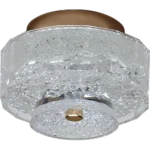 ⁦لطش مودرن ذهبي لون الانارة 3 اضاءات واط 7⁩ - الصورة ⁦2⁩