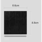 ⁦مفتاح مجوز دركسون 3 مسمار لون اسود بيانو بلاتيني⁩ - الصورة ⁦4⁩