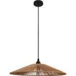 ⁦نجف مودرن بني E27*1 قطر 300 ملم⁩ - الصورة ⁦2⁩