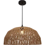 ⁦علاقي خيزران E27*1L قطر 350 ملم⁩ - الصورة ⁦3⁩