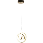 ⁦علاقي مودرن ذهبي لون الانارة 3 اضاءات W20⁩ - الصورة ⁦4⁩