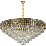 ⁦نجف مودرن ذهبي E14*22 مقاس 1000 ملم⁩ - الصورة ⁦2⁩