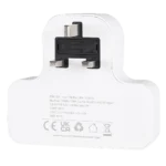 ⁦توصيلة قابس جداري افياش ثلاثي 2 مع مدخل 2USB +Type-C توفل⁩ - الصورة ⁦4⁩