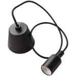 ⁦كبس علاقي طول 1 متر بلاستيك هولدر ابيض(سلك قماش)⁩ - الصورة ⁦4⁩