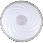 ⁦لطش دائري رمادي لون الانارة 3 اضاءات 42 واط⁩ - الصورة ⁦2⁩