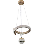 ⁦علاقي مودرن ذهبي لون الانارة 3 اضاءات 25 واط⁩ - الصورة ⁦2⁩