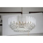 ⁦نجف مودرن ذهبي E14 قطر 80 سم⁩ - الصورة ⁦6⁩