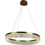 ⁦نجف مودرن زيتي 3اضاءات 30 واط قطر 60 سم⁩ - الصورة ⁦3⁩