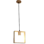 ⁦علاقي مفرد خشبي E27*1L⁩ - الصورة ⁦2⁩