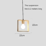 ⁦علاقي مفرد خشبي E27*1L⁩ - الصورة ⁦3⁩
