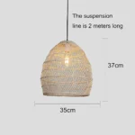 ⁦علاقي مفرد قش E27*1L⁩ - الصورة ⁦2⁩