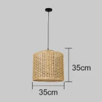 ⁦نجف مودرن E27*1L قطر 350 ملم⁩ - الصورة ⁦3⁩