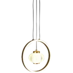 ⁦نجف مودرن اسود لون الانارة 3اضاءات 48 واط⁩ - الصورة ⁦3⁩