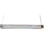 ⁦نجف كلاسيك اسود لون الانارة اصفر 18 واط قطر 140 سم⁩ - الصورة ⁦2⁩