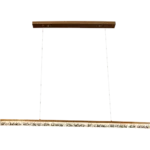 نجف مودرن ذهبي لون الانارة 3 اضاءات 25 واط مقاس 1.2M ملم