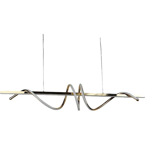 HA-D6078-FGD-500x500w نجف مودرن ذهبي لون الانارة 3 اضاءات 55 واط - الصورة 1