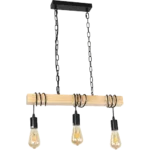 ⁦علاقي خشبي E27*3L⁩ - الصورة ⁦4⁩