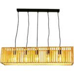 ⁦علاقي خشبي E27*5L⁩ - الصورة ⁦2⁩