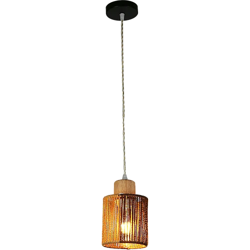 HA-D6177-1 (2)-500x500h علاقي قش E27*1L - الصورة 1