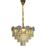 ⁦نجف كريستال ذهبي E14*5L قطر 400 ملم⁩ - الصورة ⁦2⁩