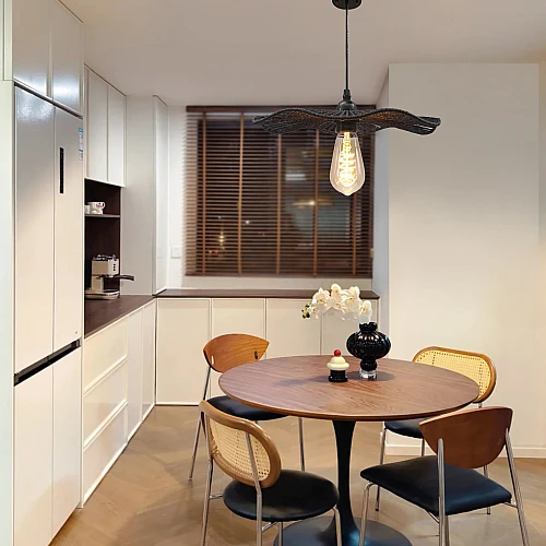 HA-D6298-240-BK-(22)-500x500 علاقي خيزران اسود E27*1L قطر 240 ملم - الصورة 1