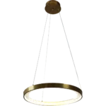 ⁦نجف مودرن زيتي لون الانارة 3اضاءات 25 واط قطر 400 ملم⁩ - الصورة ⁦2⁩