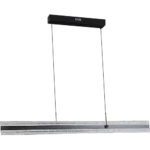 نجف مودرن اسود لون الانارة 3 اضاءات 55 واط مقاس 1200 ملم