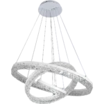 ⁦علاقي مودرن ابيض لون الانارة 3 اضاءات واط 95⁩ - الصورة ⁦4⁩