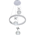 ⁦علاقي مودرن ابيض لون الانارة 3 اضاءات واط 48⁩ - الصورة ⁦4⁩