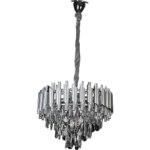 ⁦نجف مودرن فضي E14 40 سم⁩ - الصورة ⁦5⁩