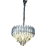 ⁦نجف مودرن فضي E14 40 سم⁩ - الصورة ⁦4⁩