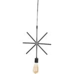 ⁦علاقي اسود بنجمة استيل مميزة⁩ - الصورة ⁦2⁩