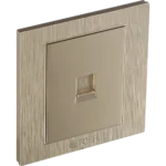 فيش منفذ كمبيوتر مفرد لون ذهبي ملكي توفل