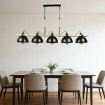 علاقي مودرن اسود E27*5